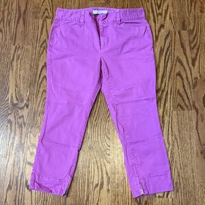 LOFT petite skinny chino cropped  pants